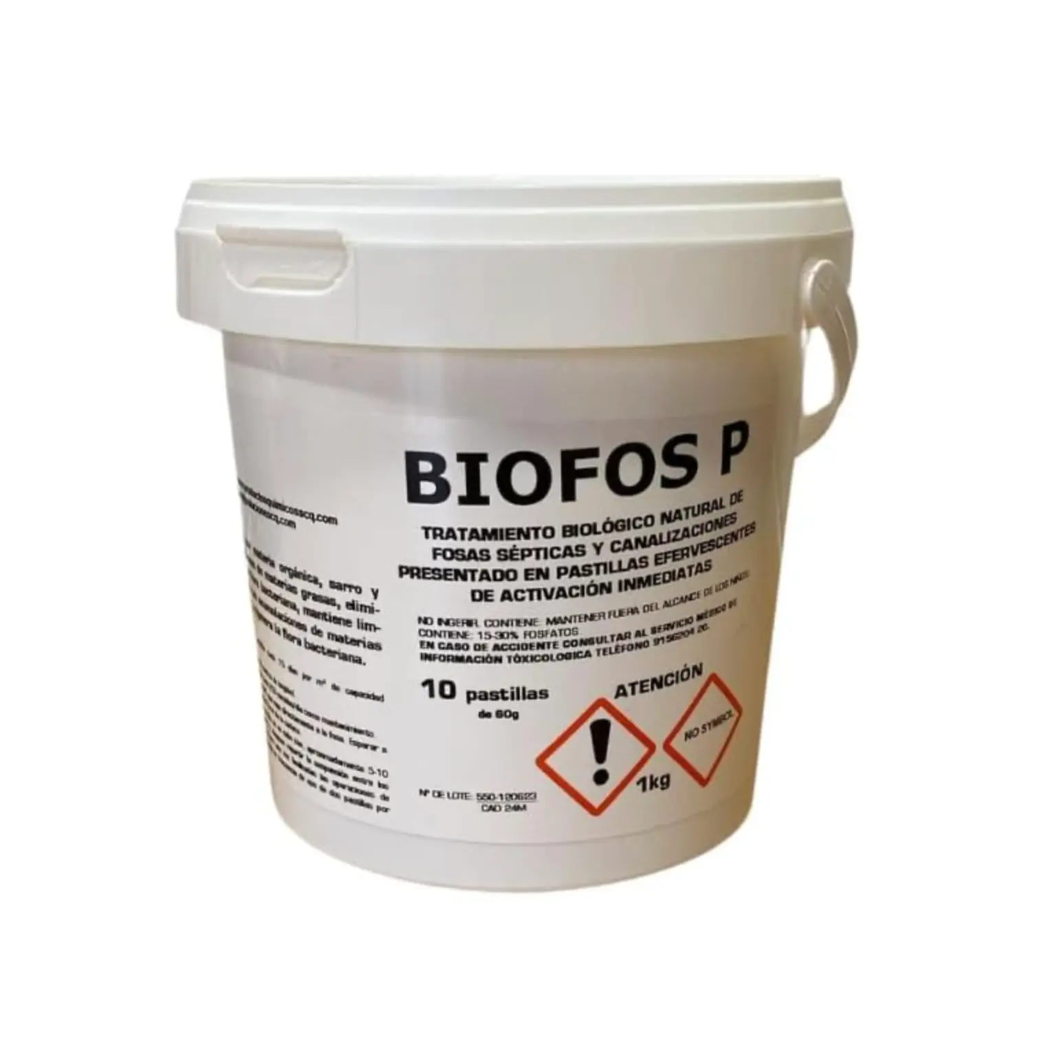 Activador biologico en pastillas para fosa septica