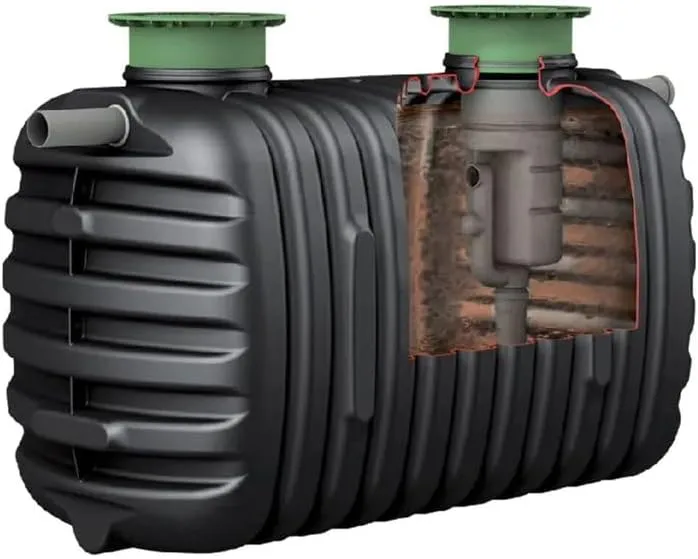 Fosa Séptica Barata 2000 litros Con Filtro Homologada CE Fabricada en Polietileno