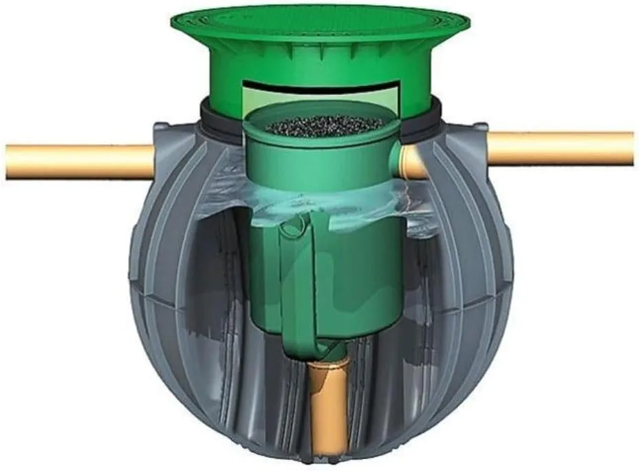 fosa septica con filtro 600 litros