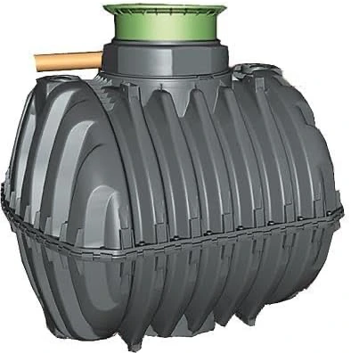 Fosa séptica estanca 6500 litros Vertido Cero Homologada CE Fabricada en Polietileno