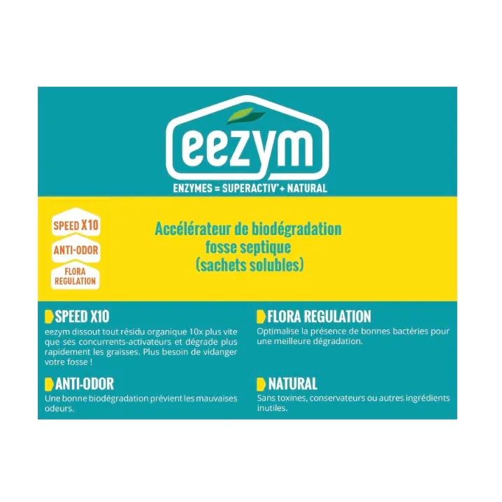 Acelerador de biodegradacion para el mantenimiento de fosas septicas